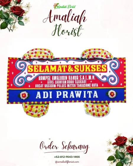 Papan Bunga Ucapan Selamat Cilumba